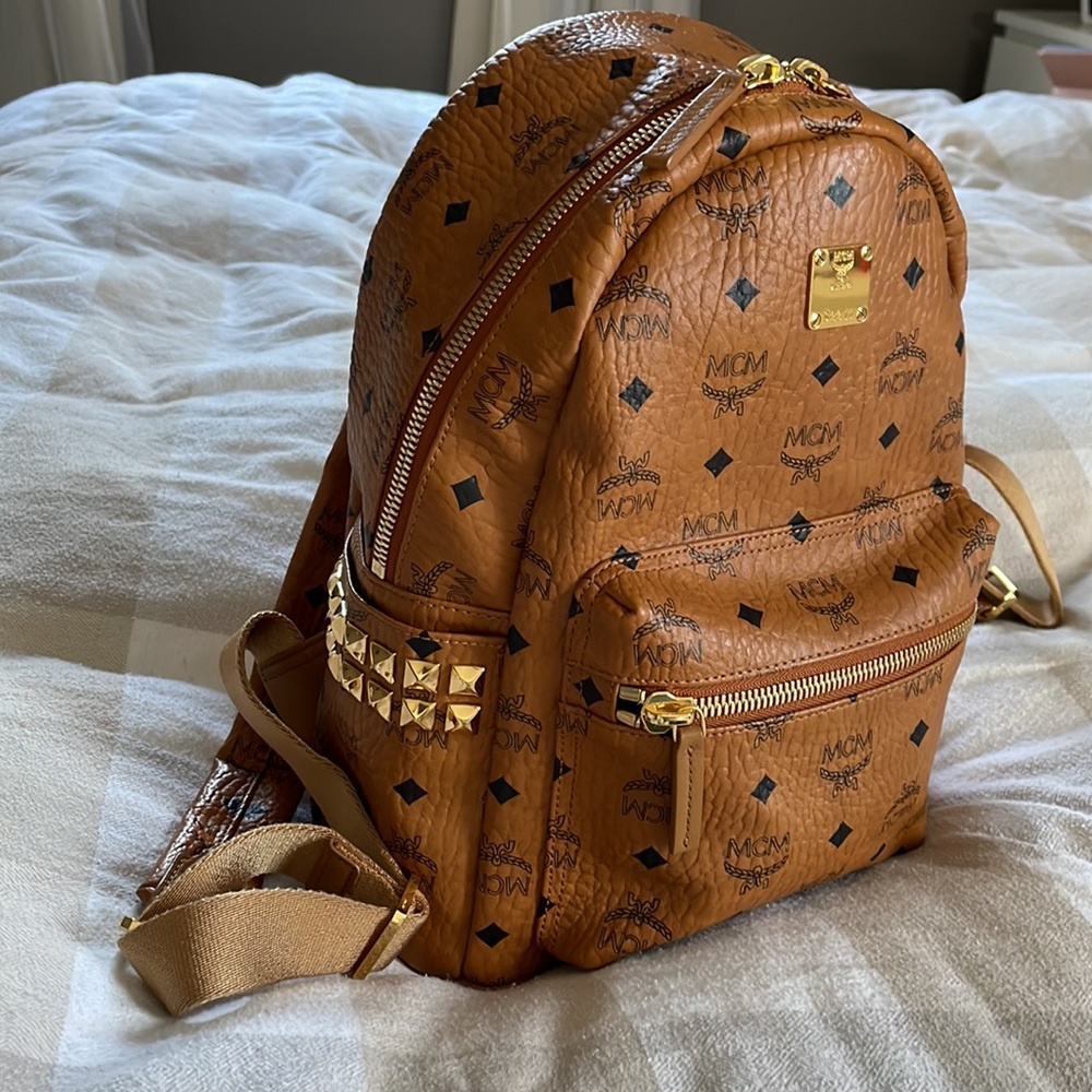 Mcm Stark Side Studs Backpack - image 2